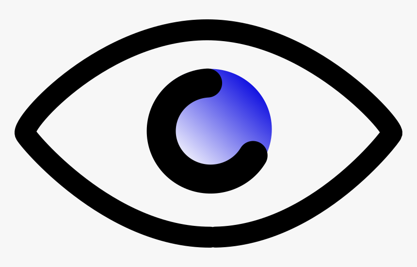Eye Outline, HD Png Download, Free Download