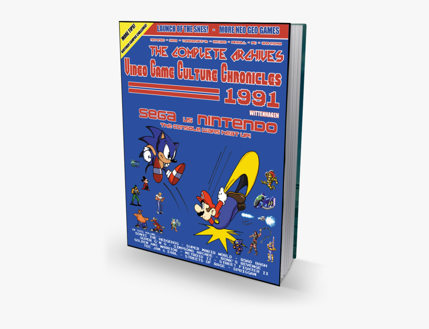 1991 Video Game Culture Chronicles - Super Nintendo Books, HD Png Download, Free Download