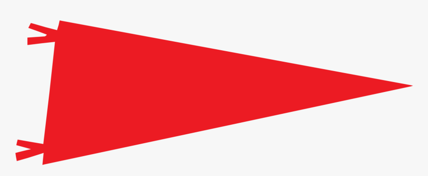 Banner Pennon Flag Email Beach - Red Flag, HD Png Download, Free Download
