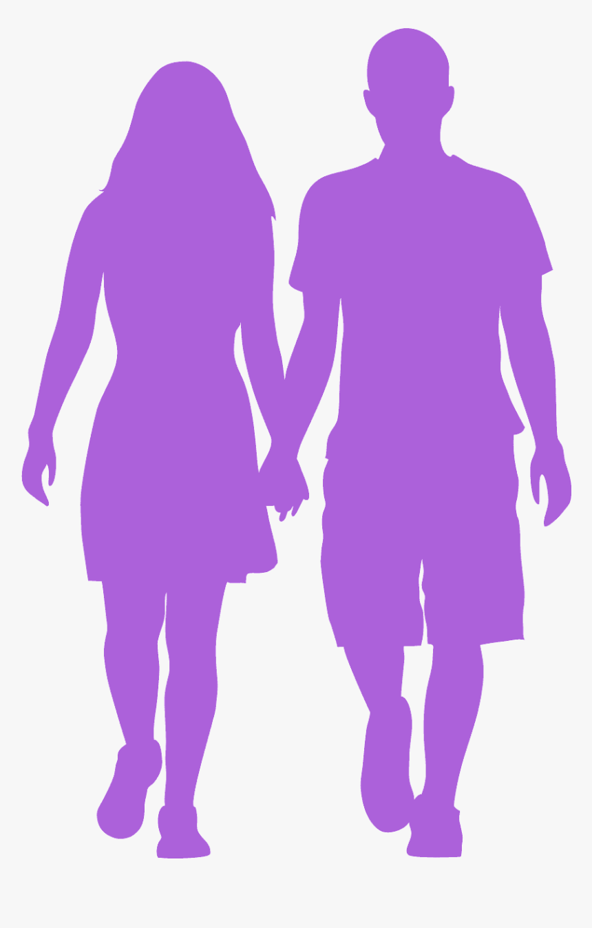Elderly Couple Clipart Silhouette, HD Png Download, Free Download