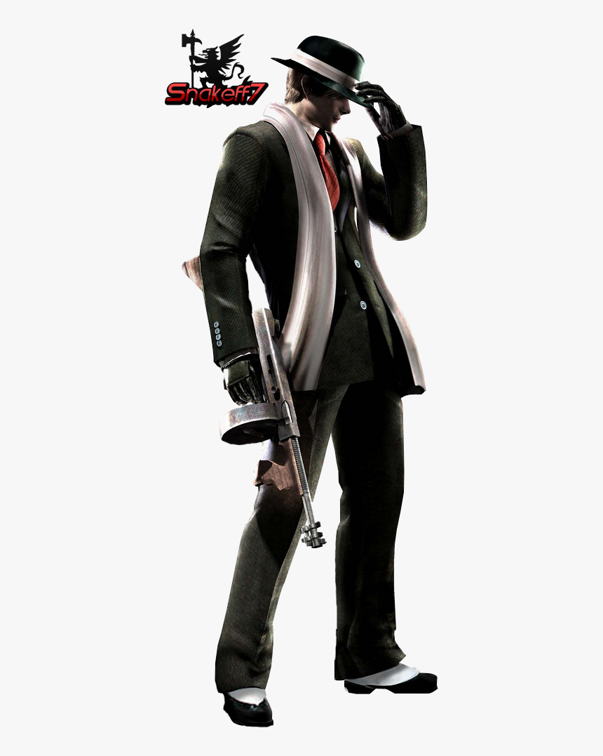 Gangster Png Hd - Resident Evil 4 Pimp Suit, Transparent Png, Free Download
