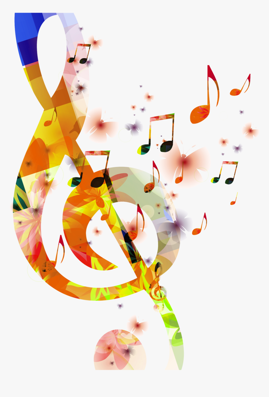 Transparent Clipart Image Colour Music Notes Png - Music Notes Images Png, Png Download, Free Download