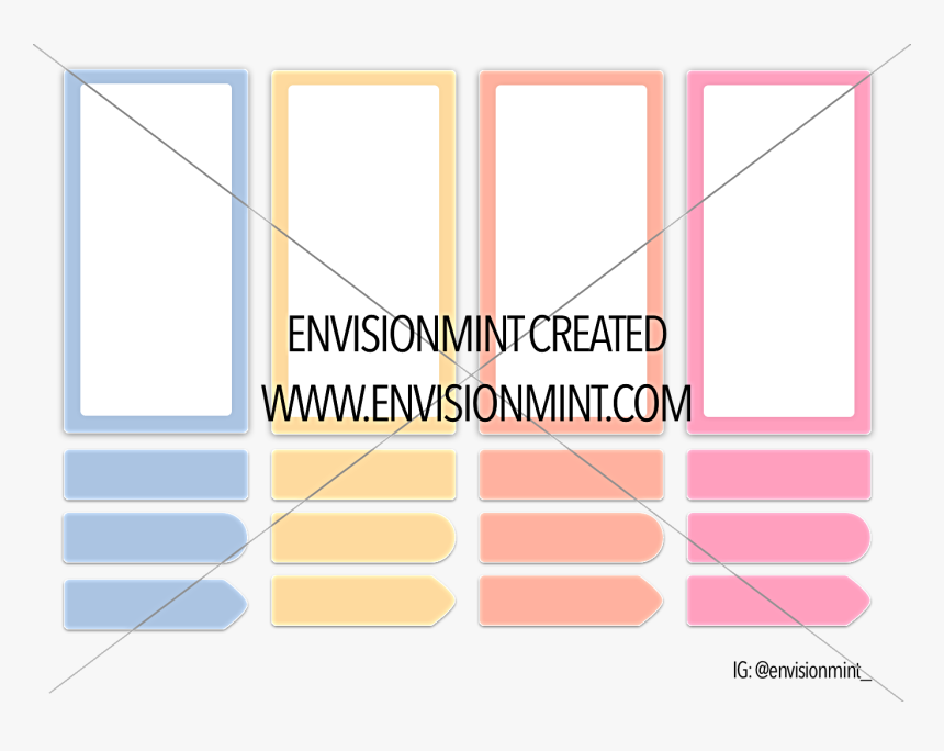 50 Bright Pastel Sunset Sticker Pack - Mapa Conceptual Derecho Indiano, HD Png Download, Free Download