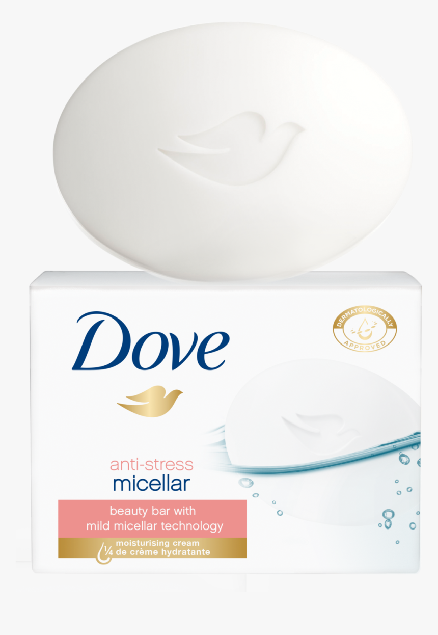 Dove Anti-stress Micellar Water Beauty Bar - Dove, HD Png Download, Free Download
