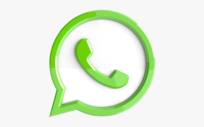 Whatsapp Logo Png Clipart Image - Logo Whatsapp 3d Png, Transparent Png, Free Download