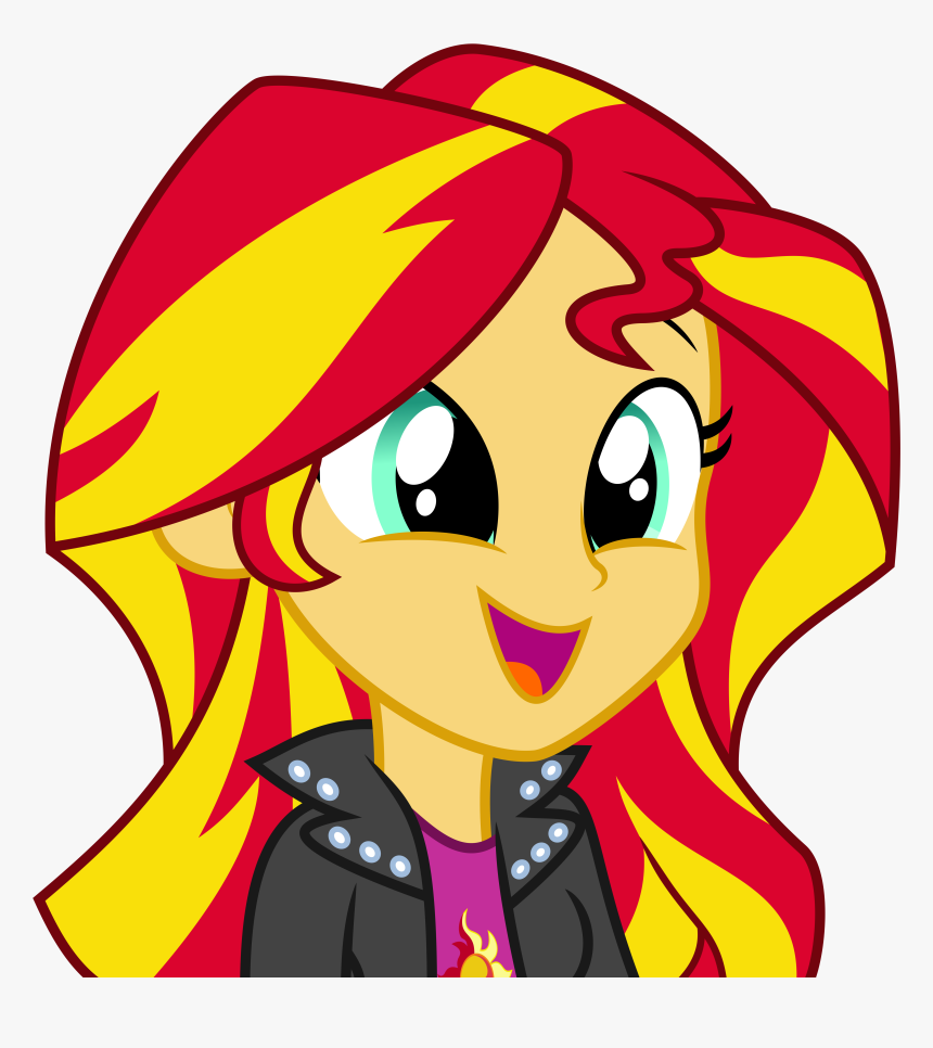 Equestria Girls Sunset Shimmer Happy, HD Png Download, Free Download