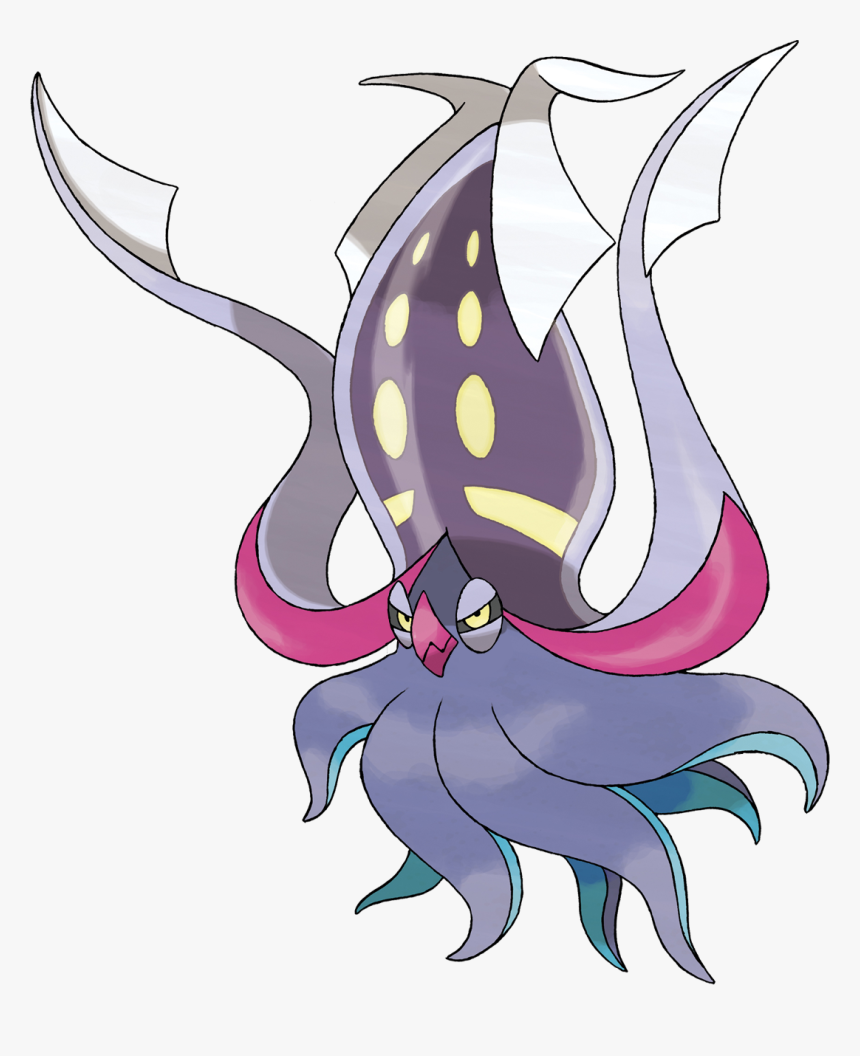 Pokemon Malamar Upside Down, HD Png Download, Free Download