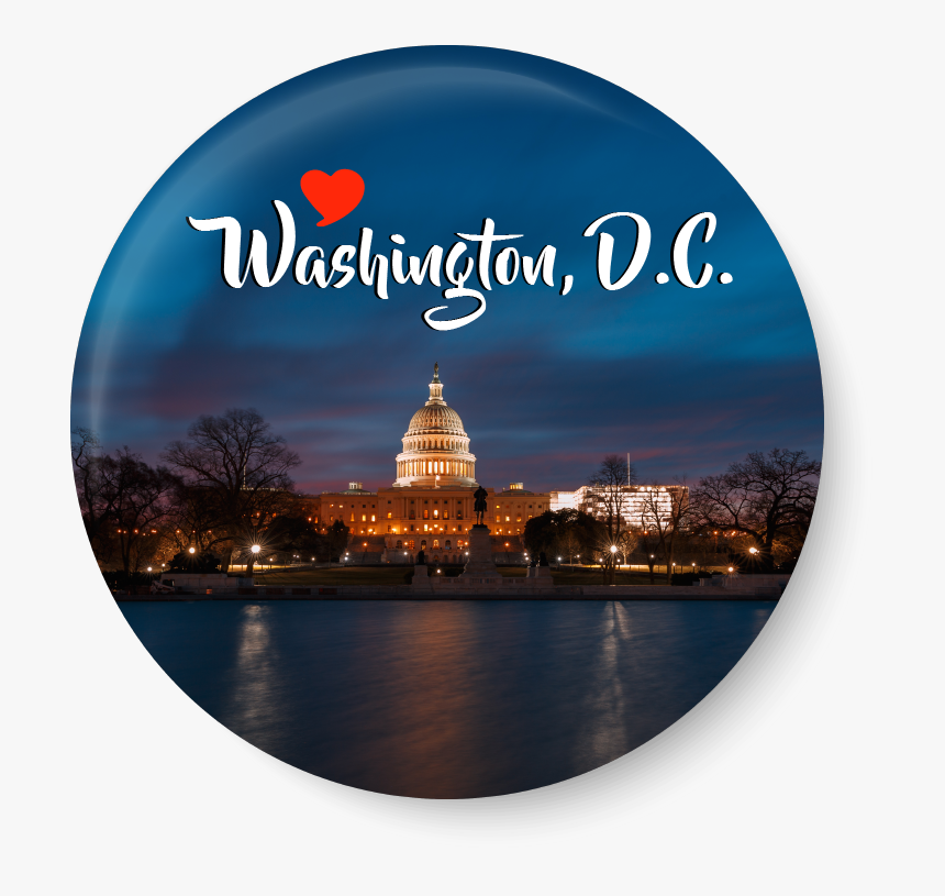 Love Washington D - United States Capitol, HD Png Download, Free Download
