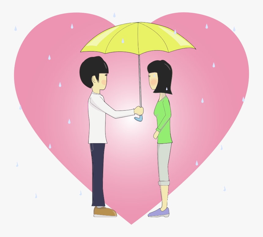 Transparent Couple Holding Hands Png - Umbrella, Png Download, Free Download