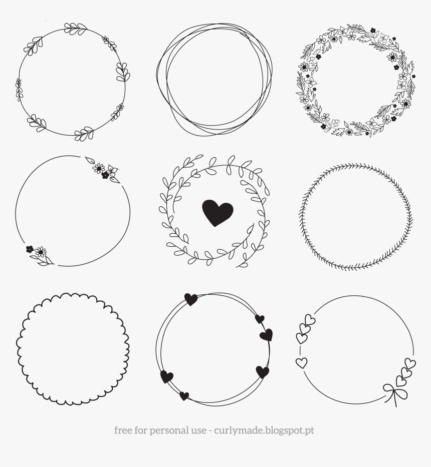 Hand Drawn Laurel Png - Hand Drawn Wreath Png, Transparent Png, Free Download