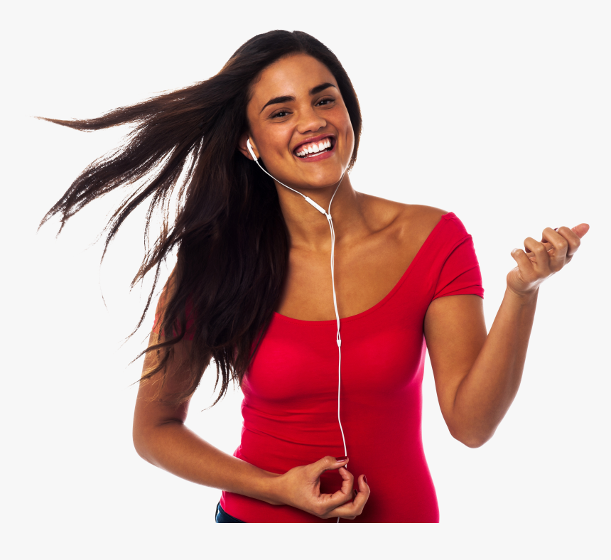Women Listening Music Png Image - Listening To Music Transparent Background, Png Download, Free Download