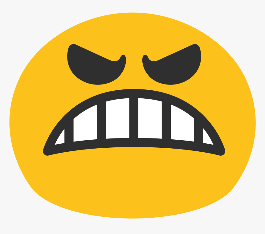 Angry Emoji Transparent Background - Mad Clipart Transparent Background, HD Png Download, Free Download