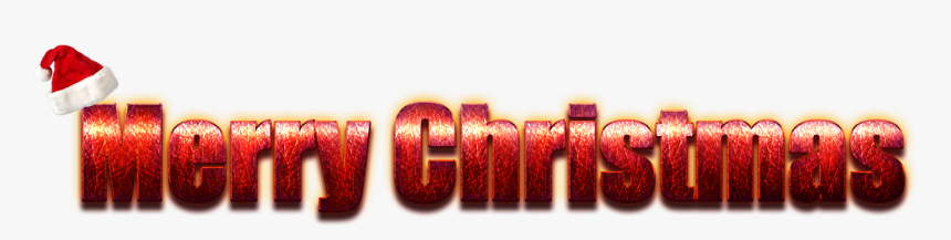 Merry Christmas Word Png Free Image - Graphic Design, Transparent Png, Free Download