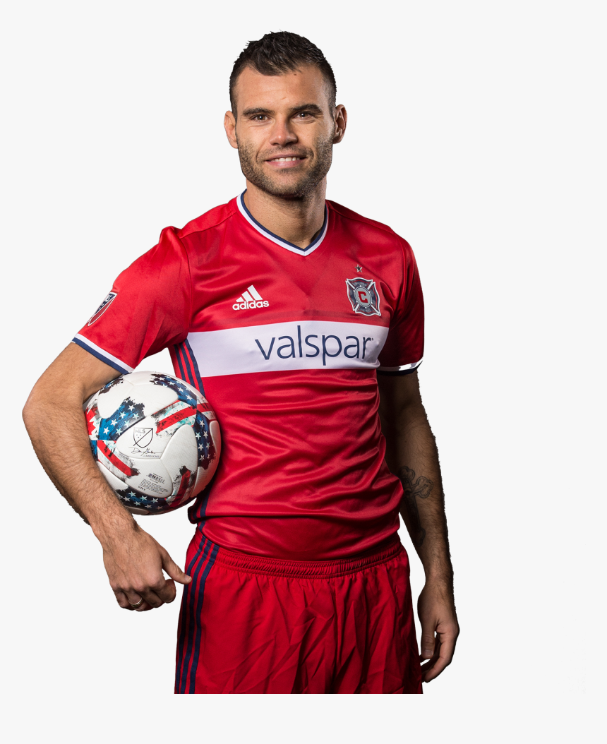 Nemanja Nikolic Signed Chicago Fire Mls Soccer , Png - Player, Transparent Png, Free Download