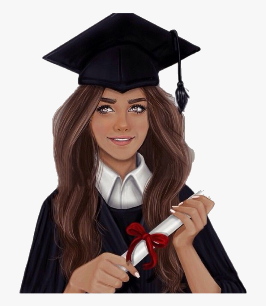 #png #graduation #diploma #college #freetoedit - Girly M Drawings, Transparent Png, Free Download