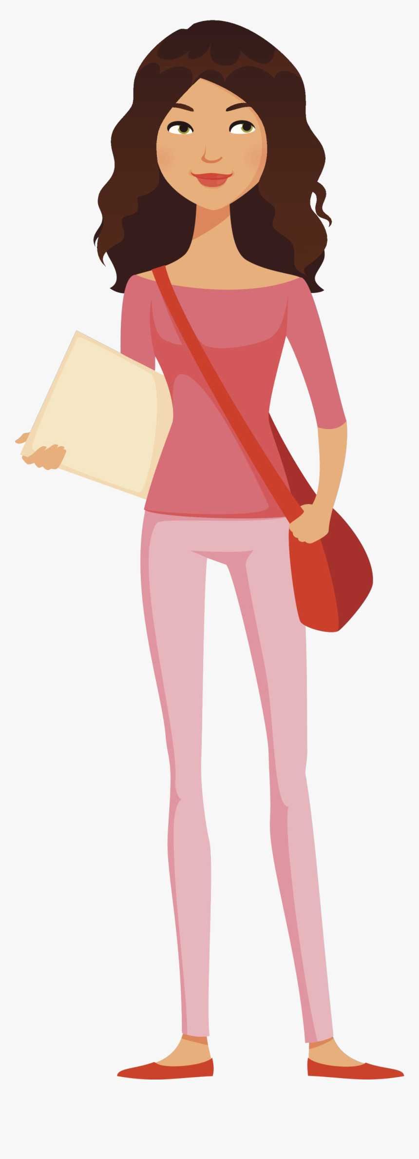 4 - Teenage Girl Clipart, HD Png Download, Free Download