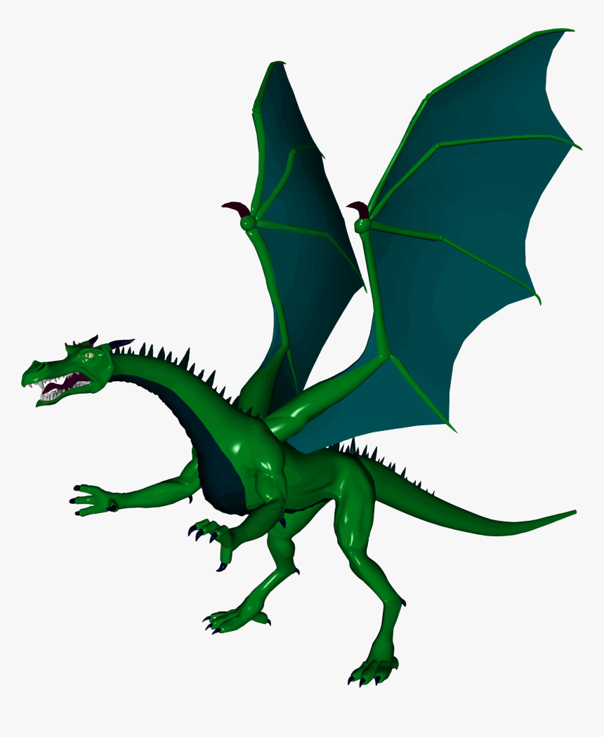 Green Dragon Clip Arts - Clipart Green Dragon, HD Png Download, Free Download