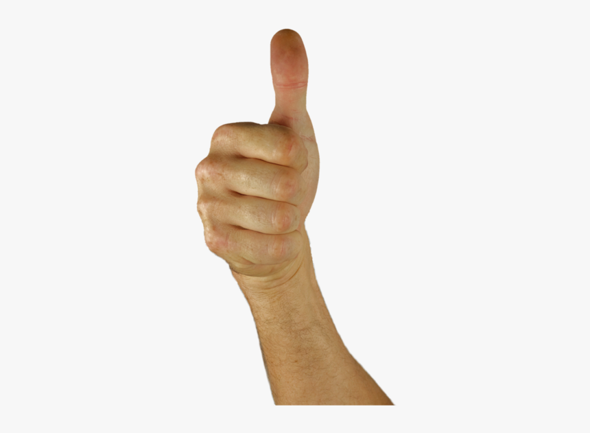 Thumbs Up, Thumb, Hand, Positive, Excellent, Great - Thumbs Up Arm Transparent Background, HD Png Download, Free Download