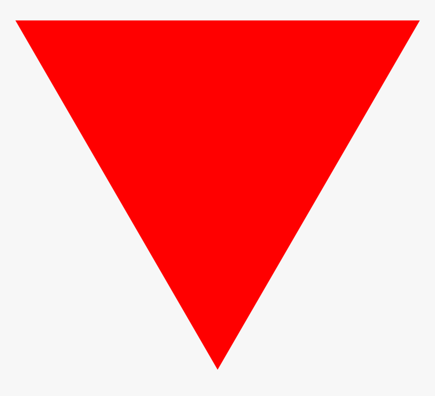 Clipart Shapes Triangle - Red Triangle Svg, HD Png Download, Free Download