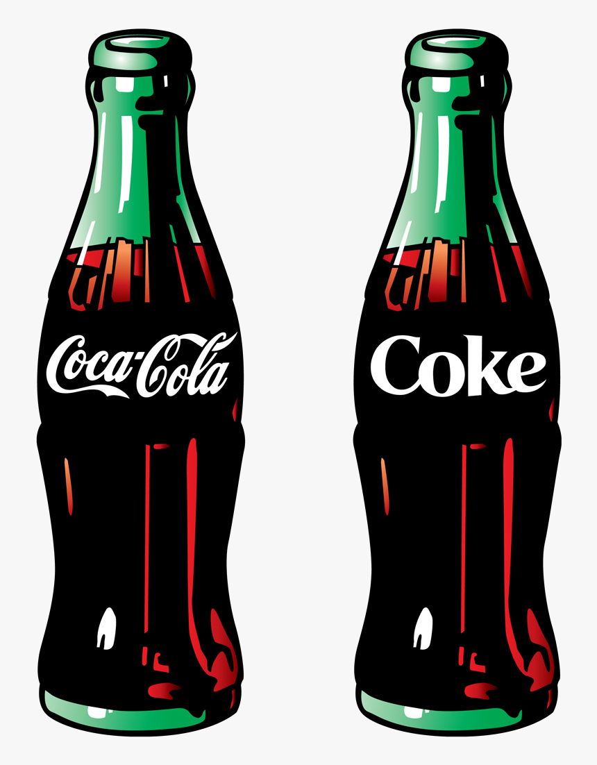 Soda Clipart The Cliparts Transparent Png - Coca Cola Bottle Clipart, Png Download, Free Download