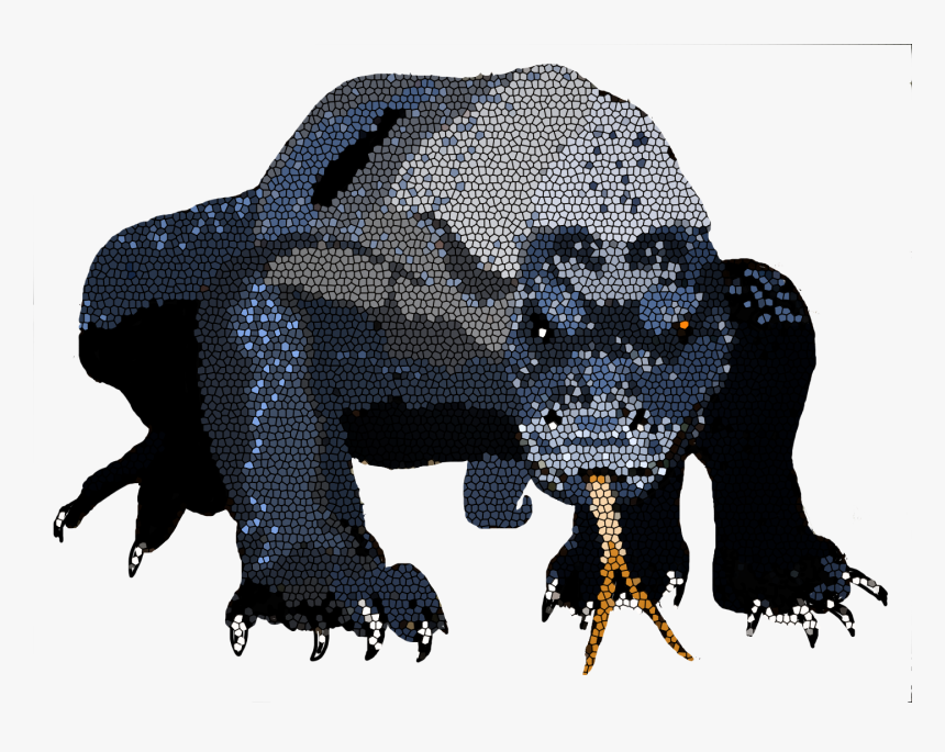 Komodo Dragon Png Transparent Images - Needlework, Png Download, Free Download