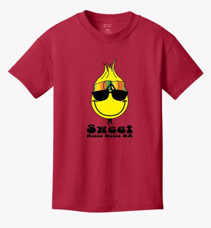 Hippie Onion Red - Design Blank Orange T Shirt, HD Png Download, Free Download