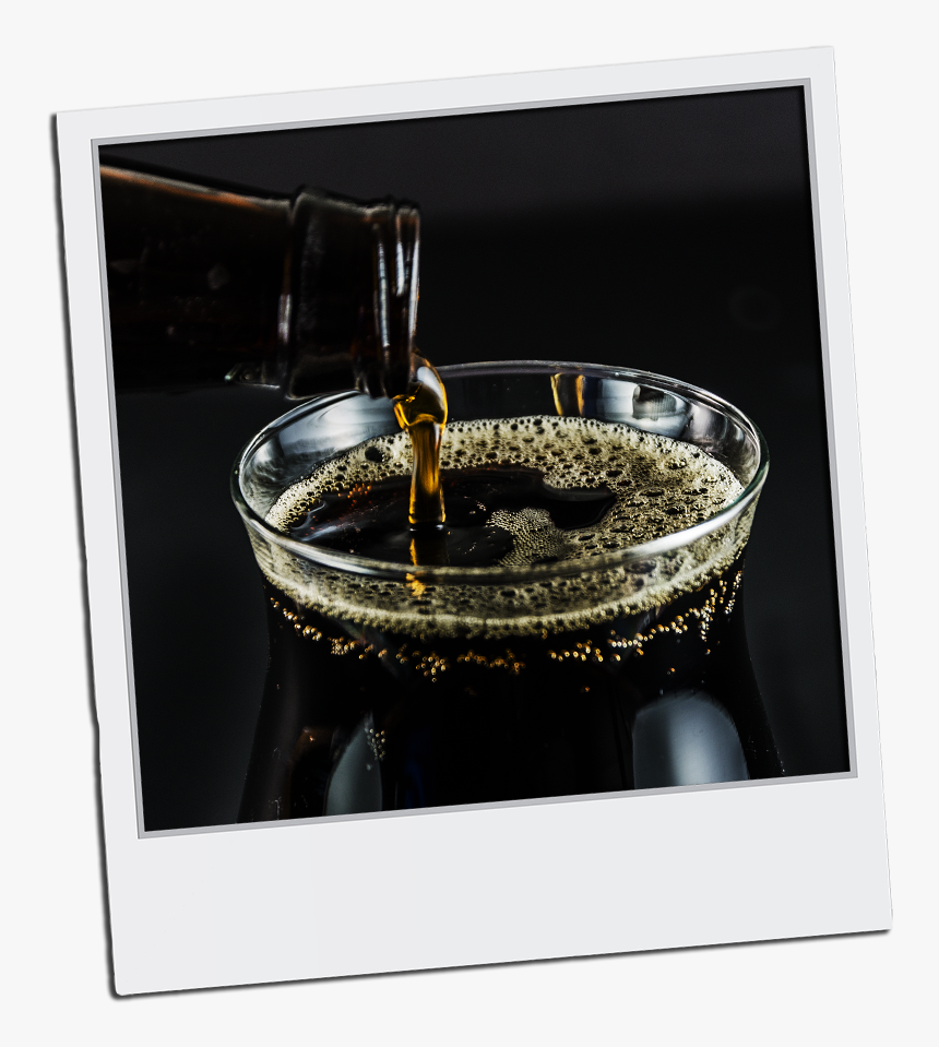 Pouring Soda Into Glass - Picture Frame, HD Png Download, Free Download