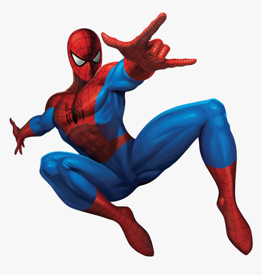 Spiderman Spider-man Download Hd Png Clipart - Cartoon Spiderman, Transparent Png, Free Download