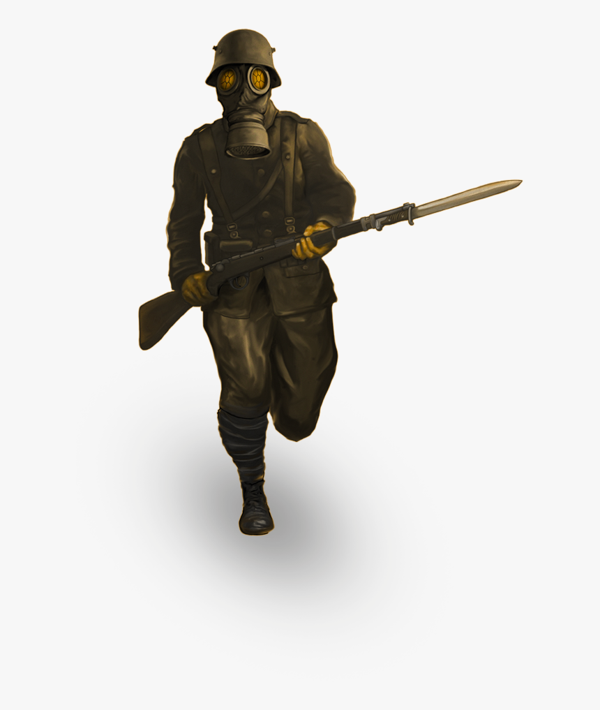 Ww1 Soldier Transparent Background, HD Png Download, Free Download