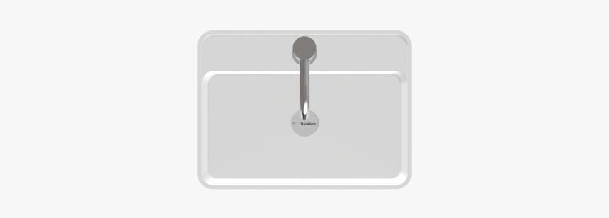 Freestanding Sink Sb 02 A Top View - Clock, HD Png Download, Free Download