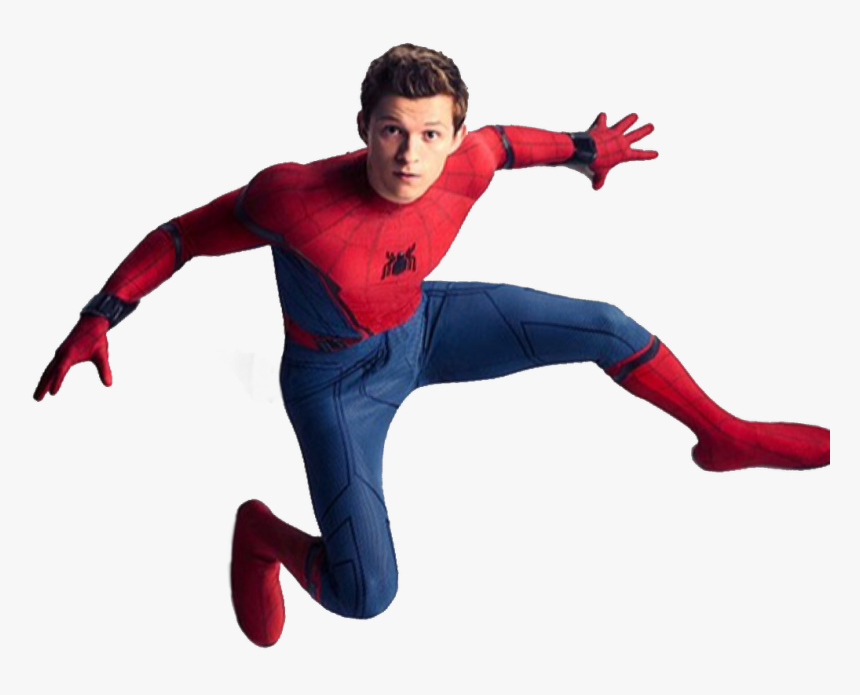 Spiderman Png Infinity War - Tom Holland Spiderman Sticker, Transparent Png, Free Download