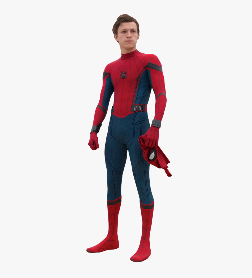 Spider-man Standing Png Download Image - Spiderman Peter Parker Png, Transparent Png, Free Download