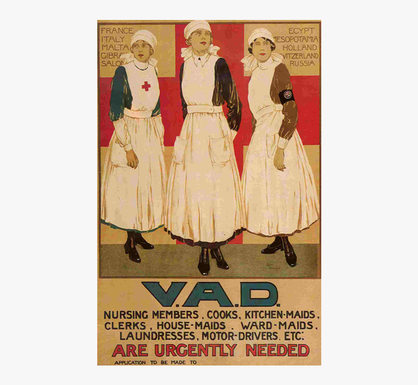 Voluntary Aid Detachment, HD Png Download, Free Download