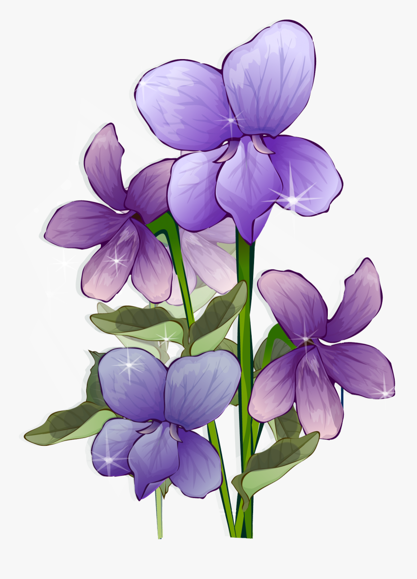 Download Big Image Png Medium Image Png Small Image - Purple Anime Flowers Png, Transparent Png, Free Download