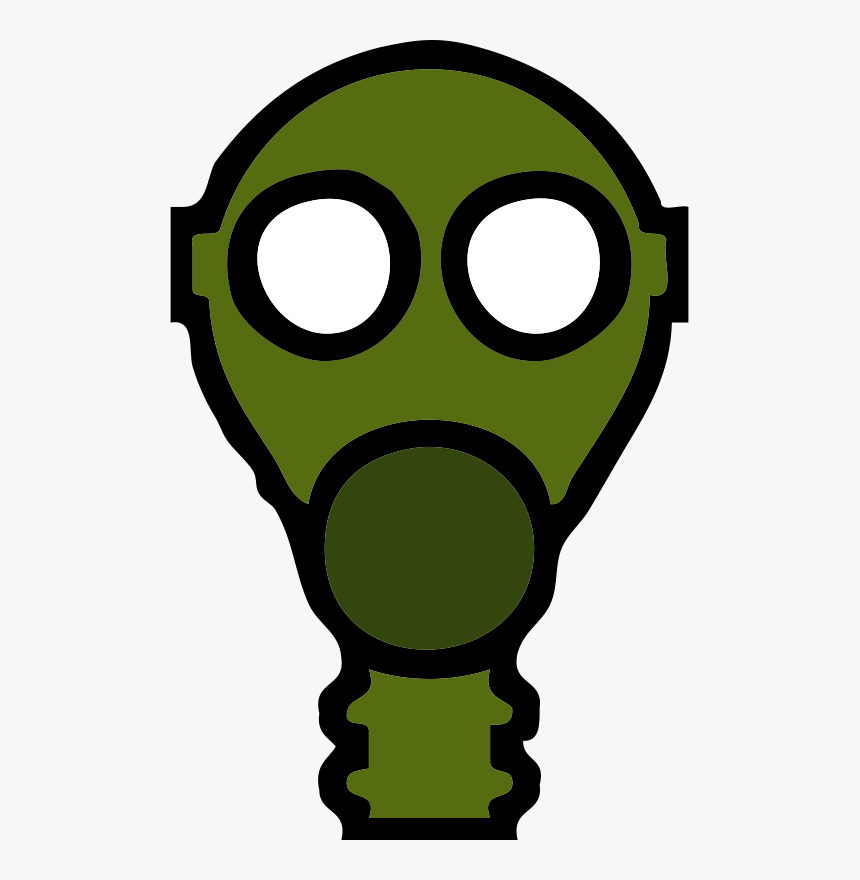 Transparent Gas Clipart - Gas Mask Clipart, HD Png Download, Free Download