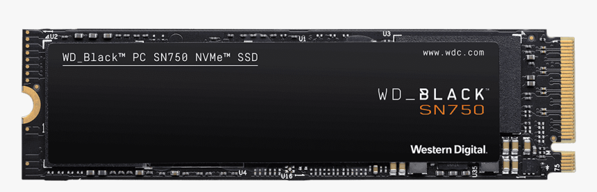 Wd Black Sn570 Noheat Nvme Ssd Western Digital - 2tb Wd Black Sn750 M 2 Nvme, HD Png Download, Free Download