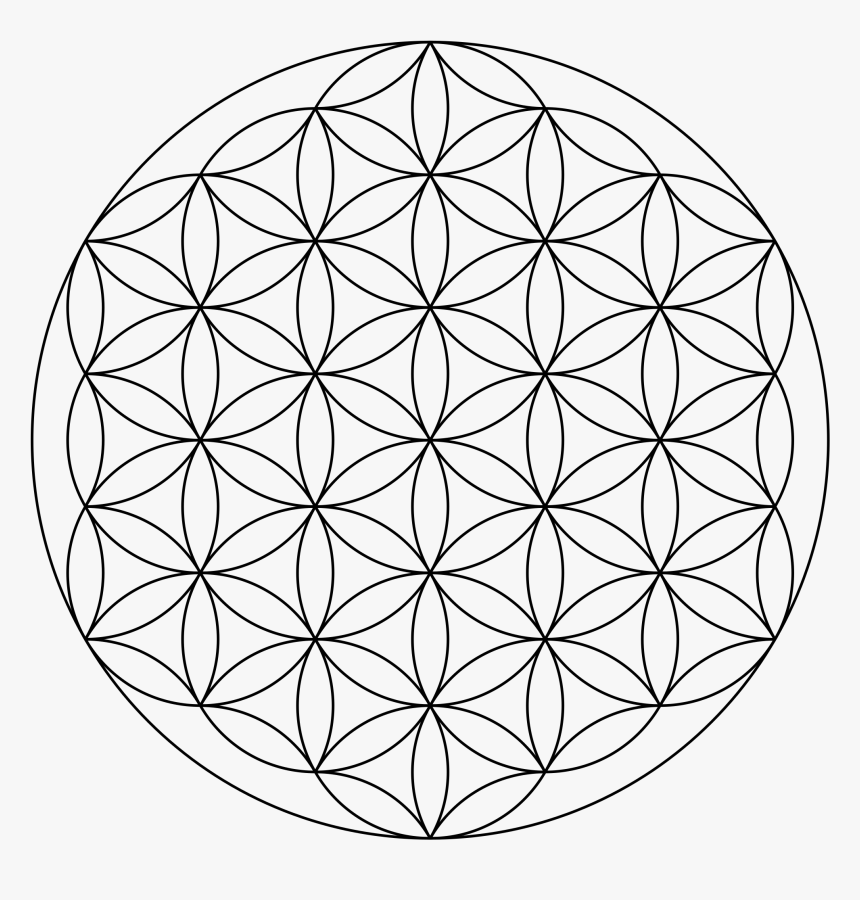 Flower Of Life Transparent, HD Png Download, Free Download