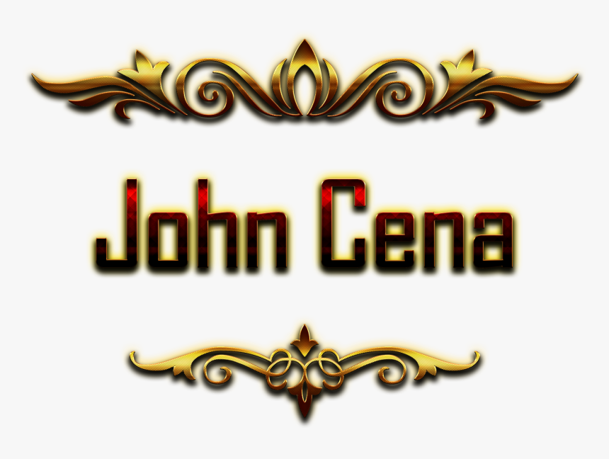 John Cena Decorative Name Png - Yogesh Name, Transparent Png, Free Download