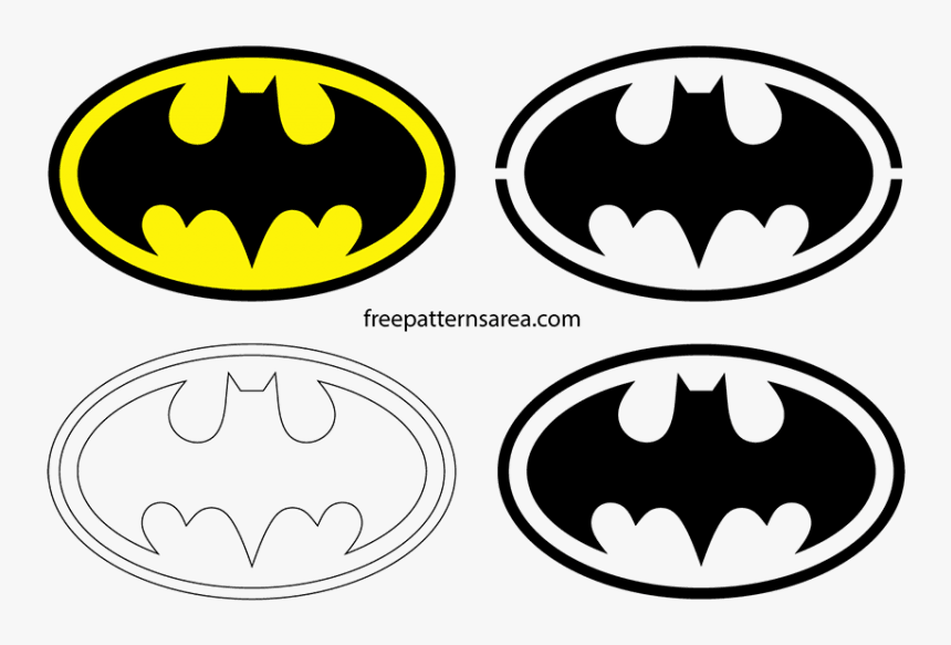 Free Svg Batman Logo, HD Png Download - kindpng