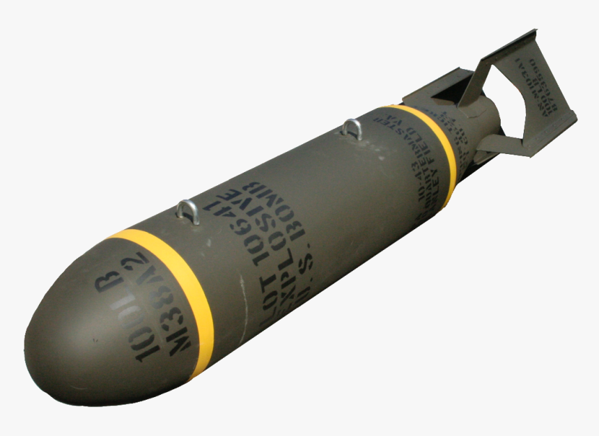 M38a2 100lb Replica Practice Bomb 1 Photo M38a2100lb - World War 2 Bomb Png, Transparent Png, Free Download