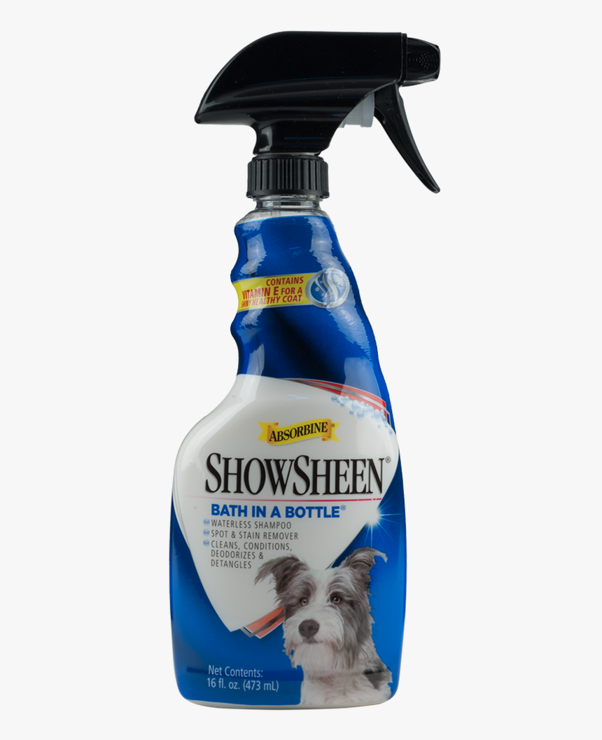 Showsheen Dog Bath In A Bottle - Dog, HD Png Download, Free Download