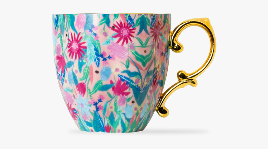 Botanical Pretty Mug Small Flower Peach - Mug, HD Png Download, Free Download