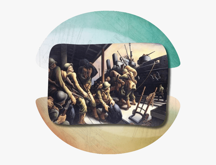 Thomas Hart Benton War, HD Png Download, Free Download