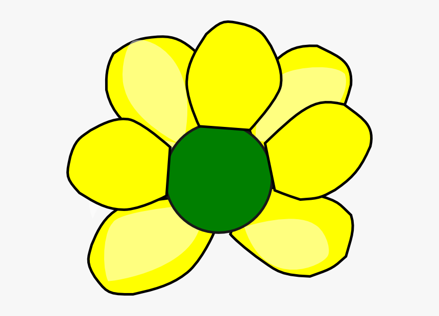 Transparent Free Clipart Yellow Flowers - Circle Small Yellow Flowers Png, Png Download, Free Download