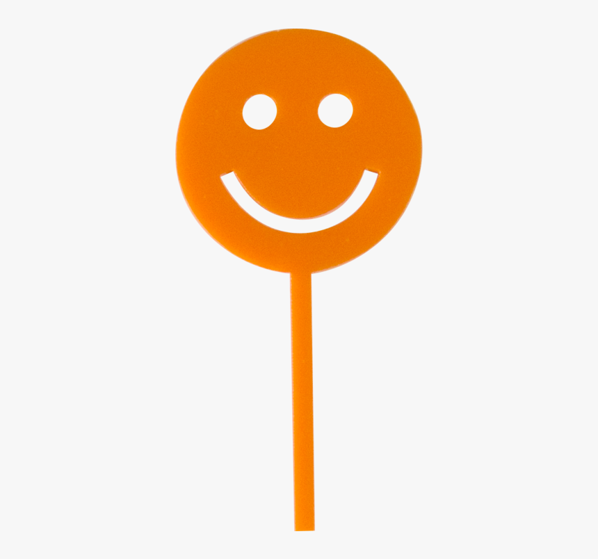 Treat Toppers - Png Orange Smiley Face, Transparent Png, Free Download