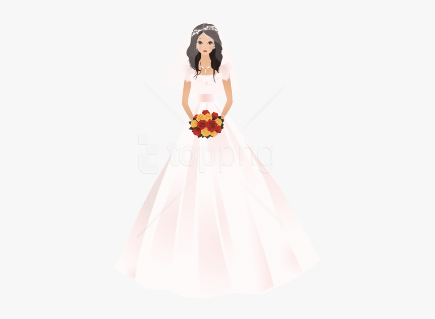 Bridal-veil - Wedding Vector, HD Png Download, Free Download