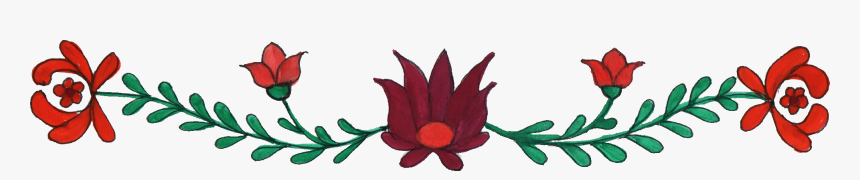 Border Flower Png Logo, Transparent Png, Free Download
