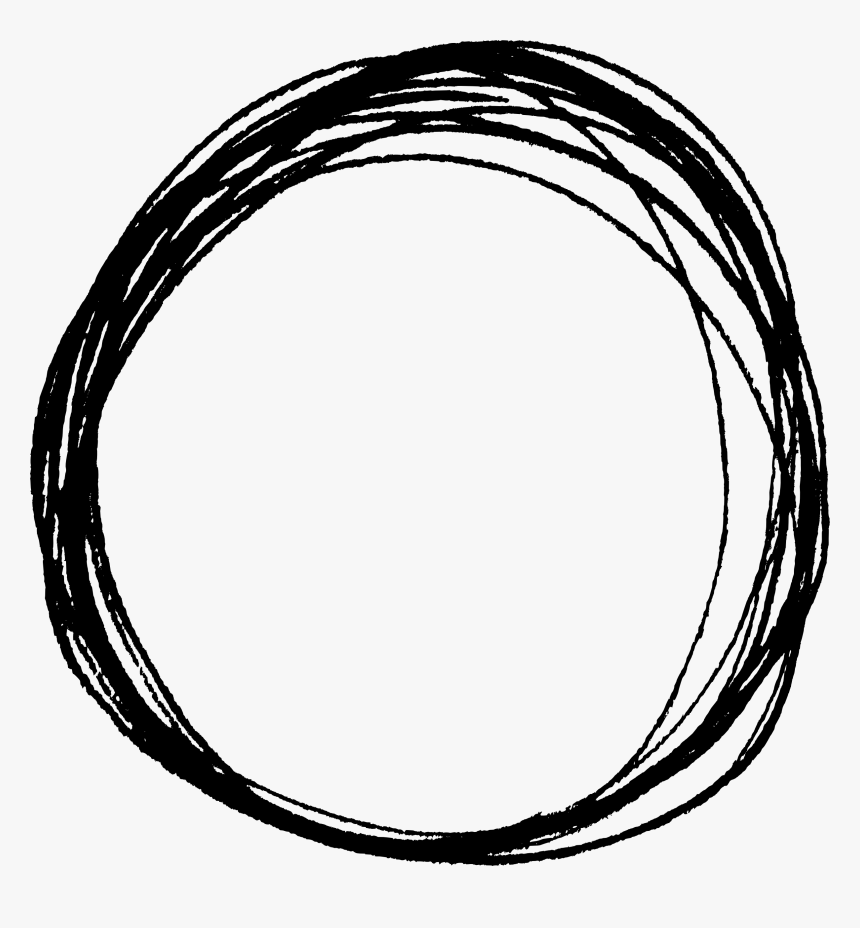 First Parish In Wayland Line Circle - Scribble Circle Png, Transparent Png, Free Download