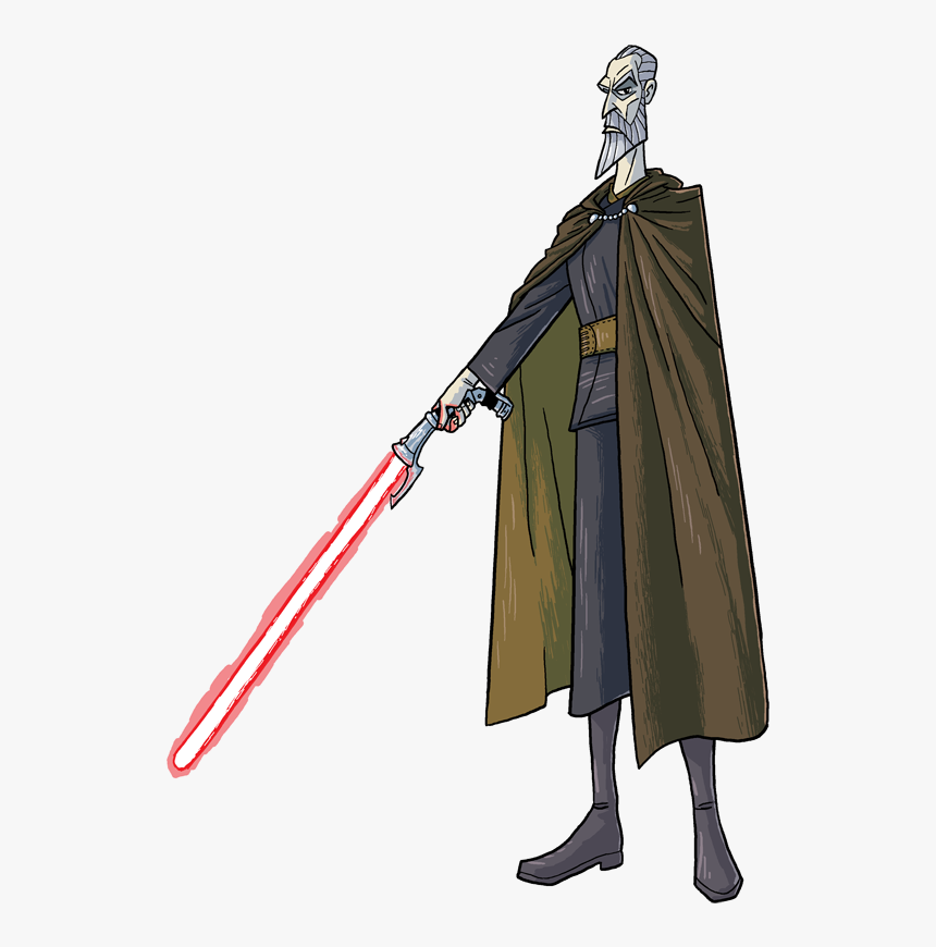 Count Dooku - Illustration, HD Png Download, Free Download