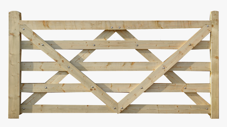 Field Gate Large - Wood Gate Png, Transparent Png, Free Download